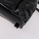 GUCCI Bamboo Backpack Enamel Black Gold 003 2058 0030 Auth bs29262-12