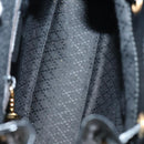 GUCCI Bamboo Backpack Enamel Black Gold 003 2058 0030 Auth bs29262-20