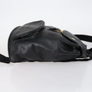 MCM Vicetos Logogram Backpack Leather Nylon 2Set Brown Black Auth bs29265-4