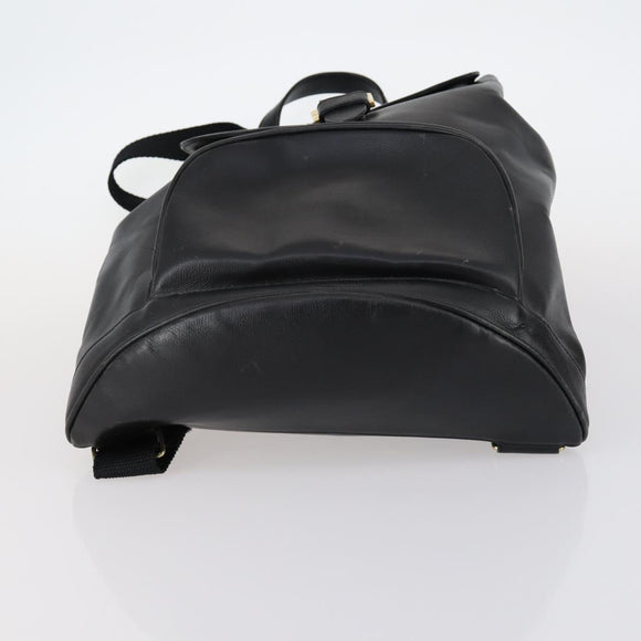 MCM Vicetos Logogram Backpack Leather Nylon 2Set Brown Black Auth bs29265