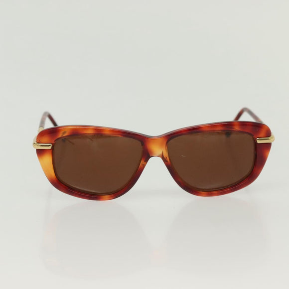 GUCCI Sunglasses Plastic Metal 2Set Brown Black Auth bs29266