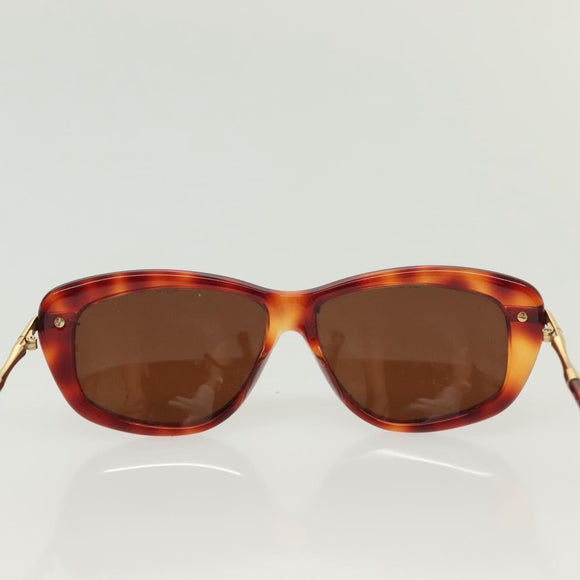 GUCCI Sunglasses Plastic Metal 2Set Brown Black Auth bs29266