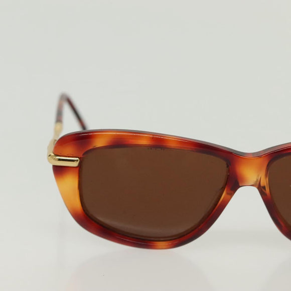 GUCCI Sunglasses Plastic Metal 2Set Brown Black Auth bs29266