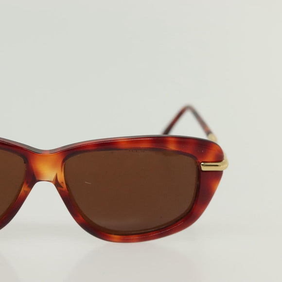 GUCCI Sunglasses Plastic Metal 2Set Brown Black Auth bs29266