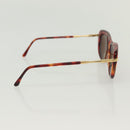 GUCCI Sunglasses Plastic Metal 2Set Brown Black Auth bs29266-14