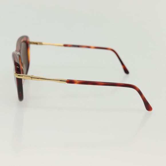 GUCCI Sunglasses Plastic Metal 2 Set Brown Black Auth bs29266