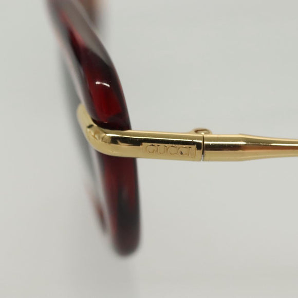 GUCCI Sunglasses Plastic Metal 2Set Brown Black Auth bs29266