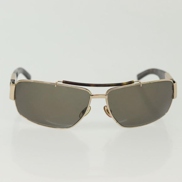 GUCCI Sunglasses Plastic Metal 2 Set Brown Black Auth bs29266