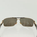 GUCCI Sunglasses Plastic Metal 2 Set Brown Black Auth bs29266-3
