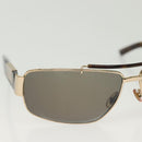 GUCCI Sunglasses Plastic Metal 2Set Brown Black Auth bs29266-4