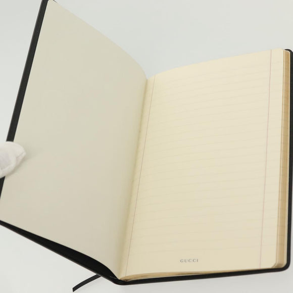 GUCCI Note White Black Auth bs29267
