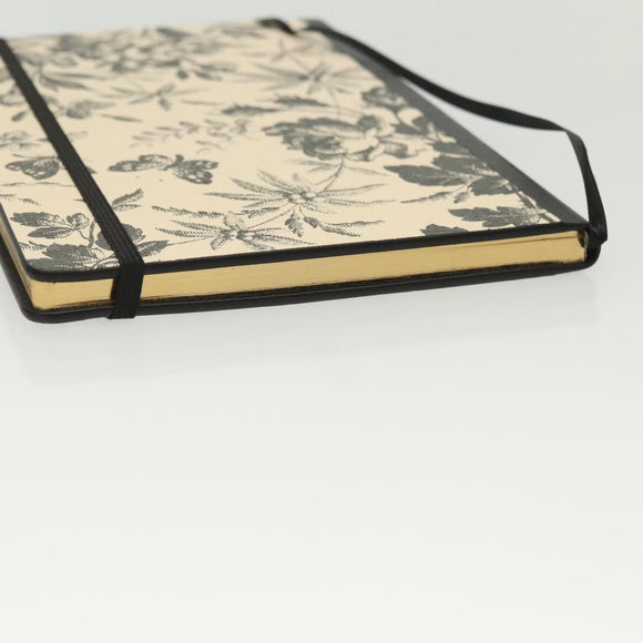 GUCCI Note White Black Auth bs29267