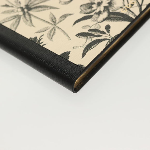 GUCCI Note White Black Auth bs29267