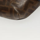 FENDI Zucca Canvas FILA Collaboration Waist Bag Coated Canvas Auth bs29270-15