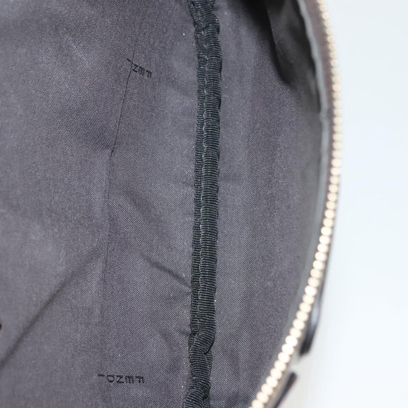 FENDI Zucca Canvas FILA Collaboration Waist Bag Coated Canvas Auth bs29270