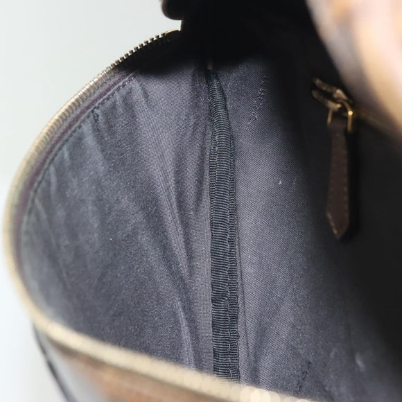 FENDI Zucca Canvas FILA Collaboration Waist Bag Coated Canvas Auth bs29270