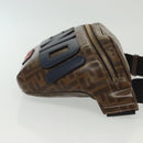 FENDI Zucca Canvas FILA Collaboration Waist Bag Coated Canvas Auth bs29270-3