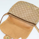 CELINE Macadam Canvas Shoulder Bag PVC Beige Gold Auth bs29271-15