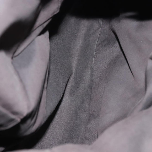 FENDI Zucchino Canvas Tote Bag Nylon Purple Gold Auth bs29272