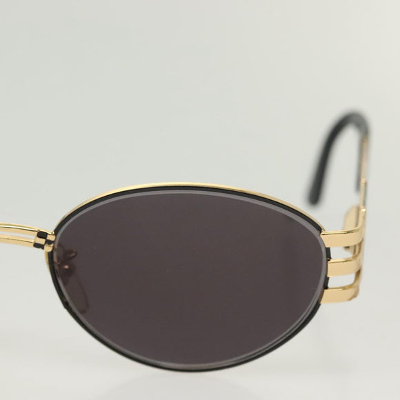 FENDI Sunglasses plastic metal 2Set Brown Black Auth bs29273