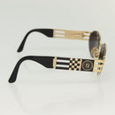 FENDI Sunglasses plastic metal 2Set Brown Black Auth bs29273-15