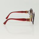 FENDI Sunglasses plastic metal 2Set Brown Black Auth bs29273-6