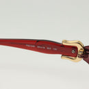 FENDI Sunglasses plastic metal 2Set Brown Black Auth bs29273-9