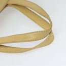 CHANEL Tote Bag Caviar Skin Beige Gold CC Auth bs29277-7