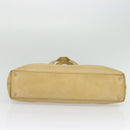 CHANEL Tote Bag Caviar Skin Beige Gold CC Auth bs29277-9