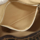 FENDI Zucca Canvas Vanity Pouch Black Brown Silver Auth bs29279-22