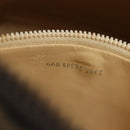 FENDI Zucca Canvas Vanity Pouch Black Brown Silver Auth bs29279-12