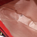 Miu Miu Hand Bag Leather Red Gold Auth bs29282-22