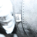 Miu Miu Tote Bag Leather Gray Gold Auth bs29284-12