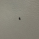 Miu Miu Tote Bag Leather Gray Gold Auth bs29284-2