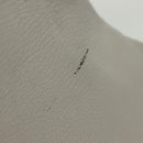 Miu Miu Tote Bag Leather Gray Gold Auth bs29284-3