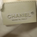 CHANEL Sports Shoulder Bag Nylon Beige Gray CC Auth bs29288-20