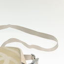 CHANEL Sports Shoulder Bag Nylon Beige Gray CC Auth bs29288-14