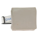 CHANEL Sports Boston Bag Nylon Black Gray CC Auth bs29290-1