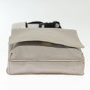 CHANEL Sports Boston Bag Nylon Black Gray CC Auth bs29290-5