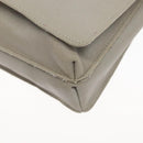 CHANEL Sports Boston Bag Nylon Black Gray CC Auth bs29290-16