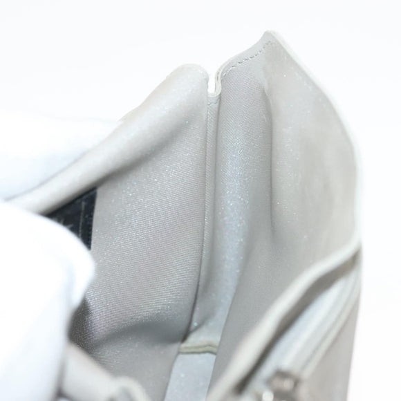 CHANEL Sports Boston Bag Nylon Black Gray CC Auth bs29290