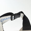 CHANEL Sports Boston Bag Nylon Black Gray CC Auth bs29290-14