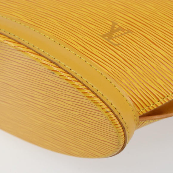 LOUIS VUITTON Epi Saint Jacques Hand Bag Yellow M52279 LV Auth bs29292