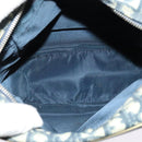 Christian Dior Trotter Canvas Shoulder Bag PVC Blue Silver Auth bs29296-10