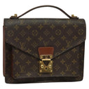 LOUIS VUITTON Monogram Monceau 28 Hand Bag M51185 LV Auth bs29299-1