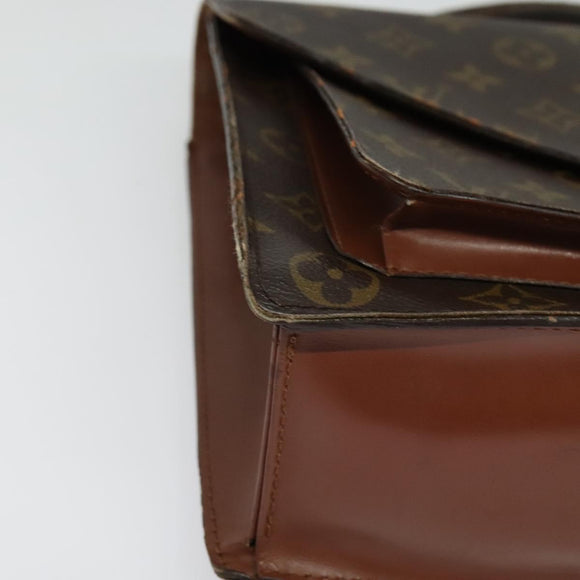 LOUIS VUITTON Monogram Monceau 28 Hand Bag M51185 LV Auth bs29299