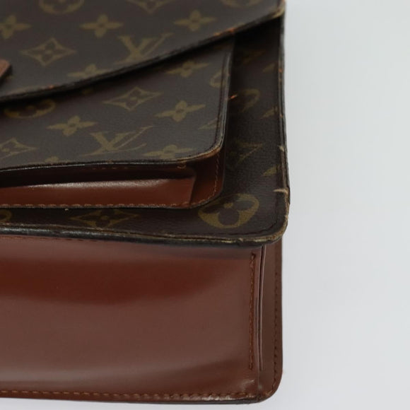 LOUIS VUITTON Monogram Monceau 28 Hand Bag M51185 LV Auth bs29299