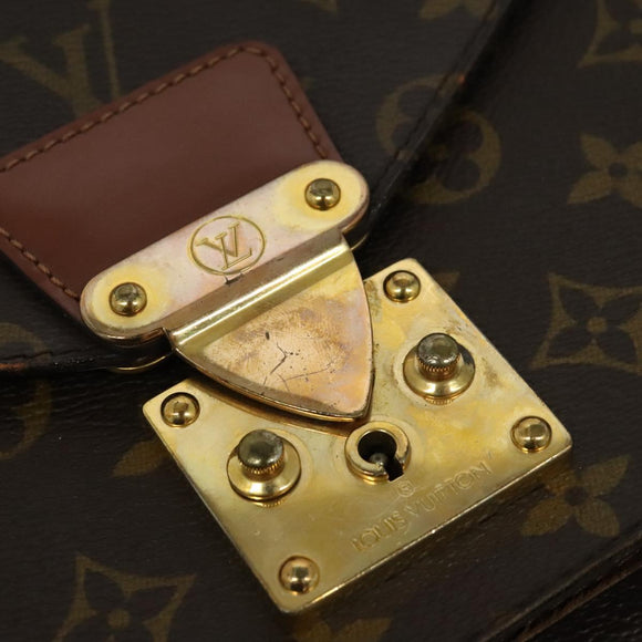 LOUIS VUITTON Monogram Monceau 28 Hand Bag M51185 LV Auth bs29299
