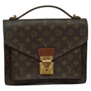 LOUIS VUITTON Monogram Monceau 28 Hand Bag M51185 LV Auth bs29299-13