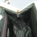 PRADA Hand Bag Canvas Leather Beige Brown Auth bs29303-22